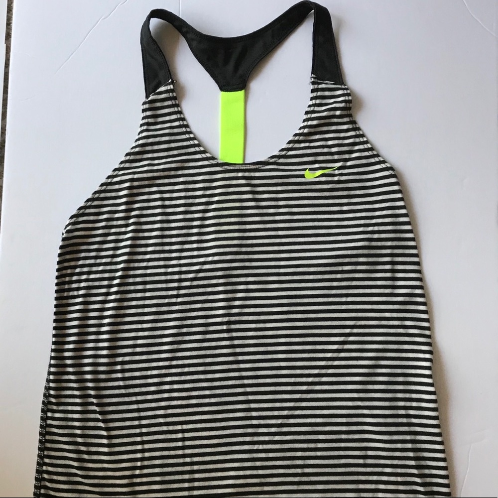 Nike - Dri-Fit “Just Do It” Neon Racerback Tank